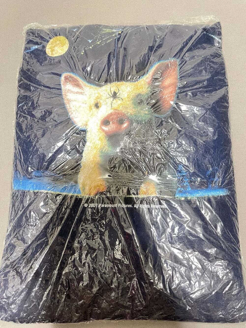 Vintage 2007 Charlotte's Web Movie Promotional T-Shirt - Picture 2 of 4